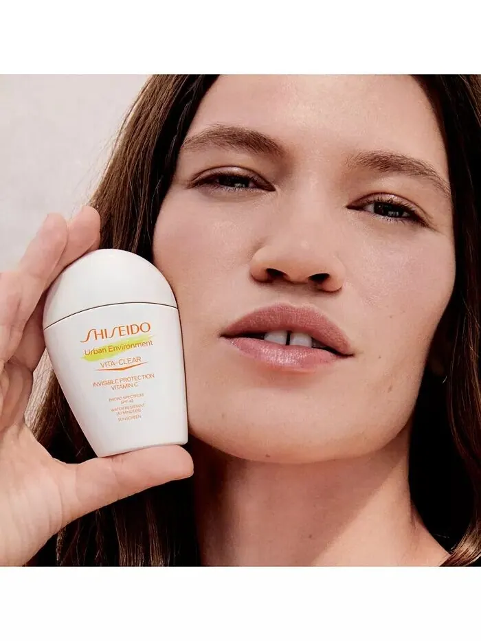 Urban Environment Vita-Clear Солнцезащитный крем SPF 42, 1 унция Shiseido — изображение 10 из 11