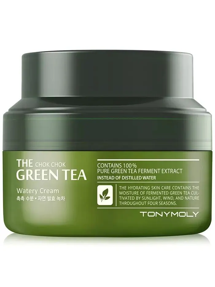 Крем для лица TONYMOLY — Водяной с зеленым чаем Chok Chok, 100 мл