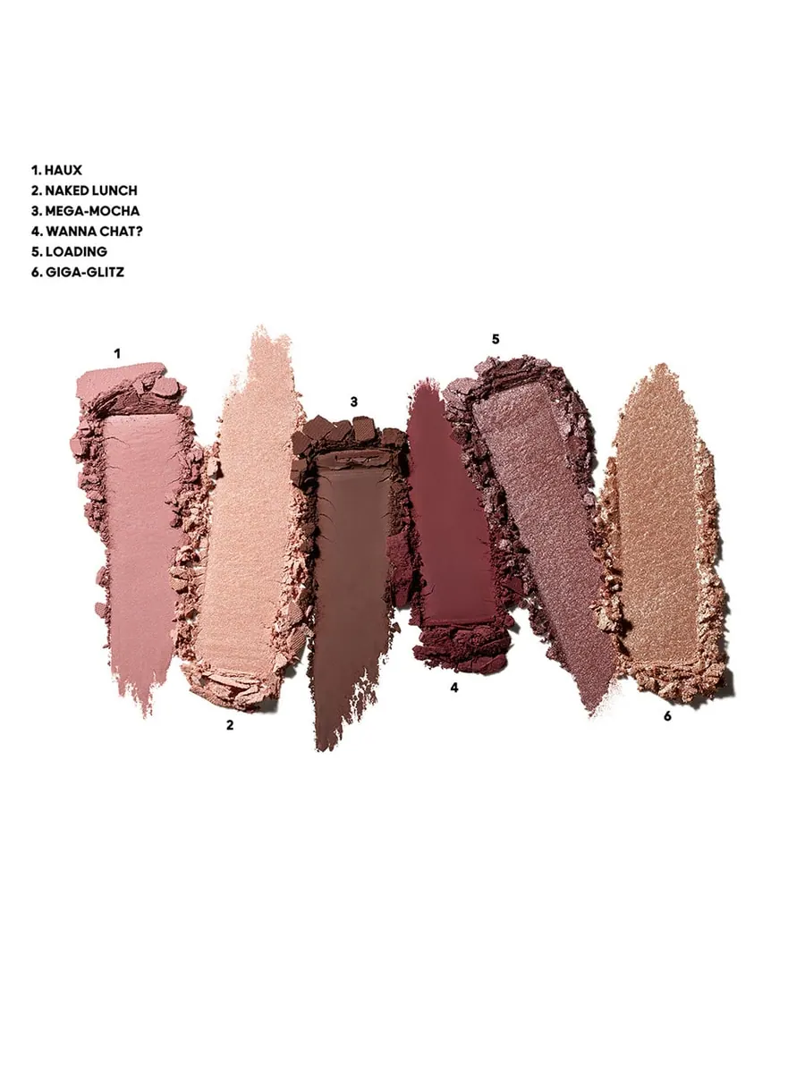 Палитра теней для век MAC Connect In Colour x6 оттенков, embedded in burgundy, 6.25 г — изображение 4 из 6