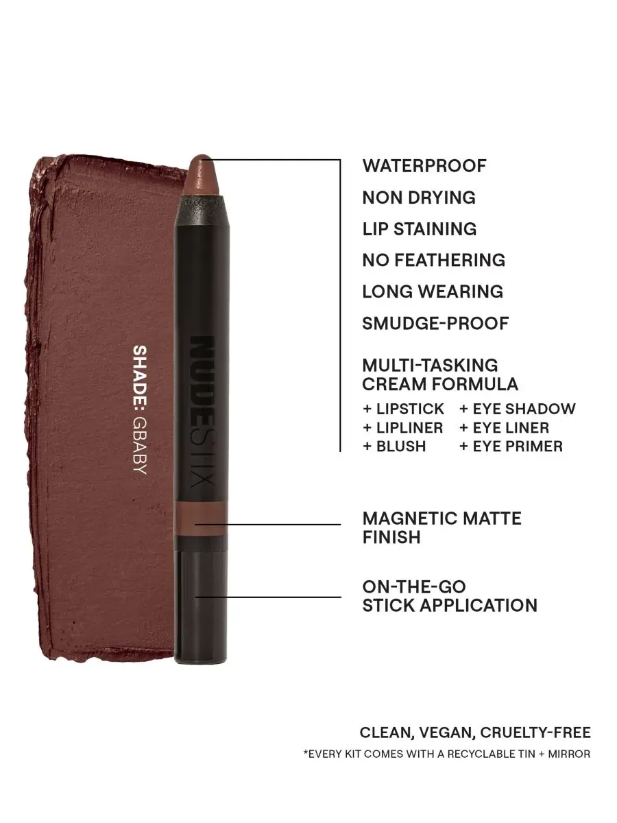 NUDESTIX Набор из 7 палеток для губ Nude Love — изображение 8 из 10