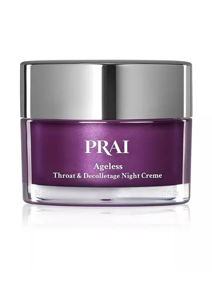 Крем для лица Prai Beauty — Ночной для горла и декольте Ageless, 50 мл