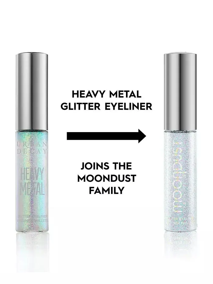 Подводка для глаз с блестками Moondust Urban Decay, цвет Space Cowboy — изображение 5 из 8