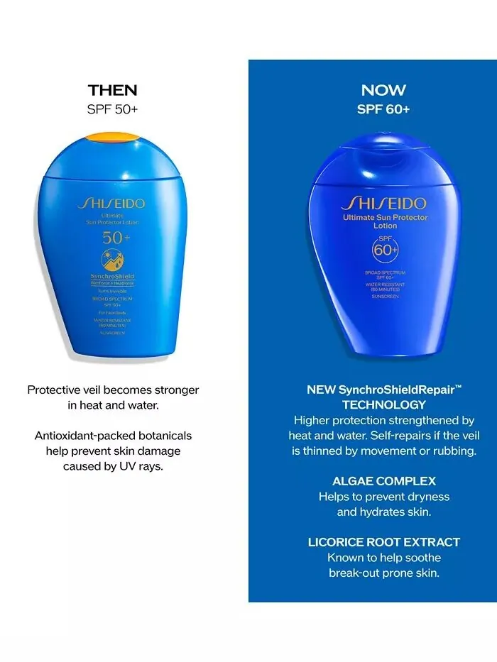 Крем для лица SPF SHISEIDO Ultimate Sun Protector + — изображение 4 из 10