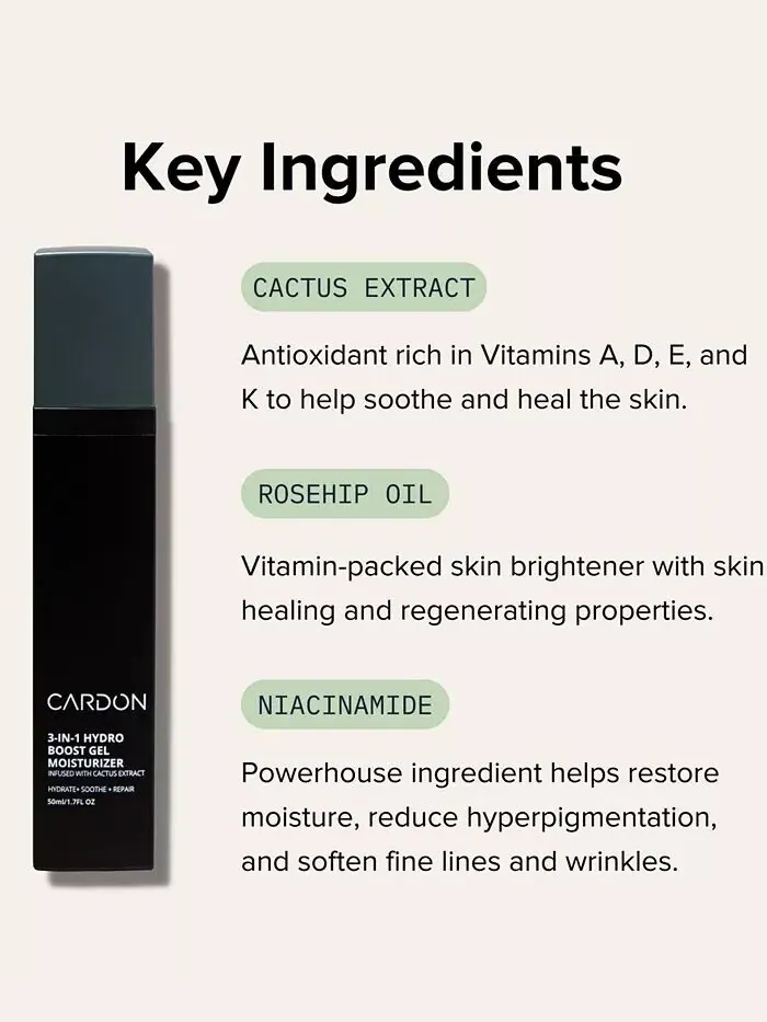 Маска для лица Cardon — Увлажняющий гель Hydro Boost — изображение 3 из 6