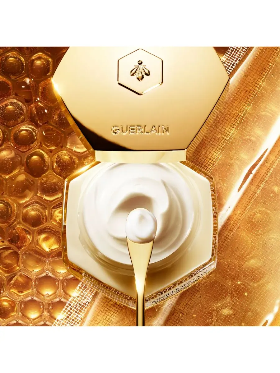 Крем для лица Guerlain — Дневной Abeille Royale Honey Treatment, сменный блок, 45 г — изображение 3 из 9
