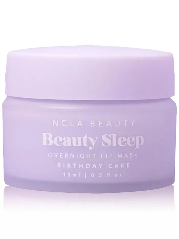 Маска для лица NCLA Beauty — Ночная для губ Sleep Night - Торт ко дню рождения