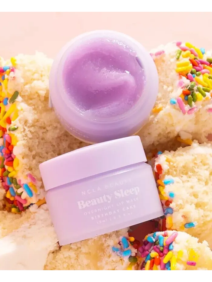 Маска для лица NCLA Beauty — Ночная для губ Sleep Night - Торт ко дню рождения — изображение 5 из 8