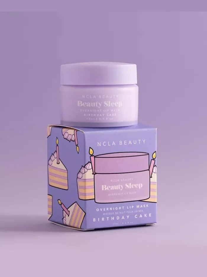 Маска для лица NCLA Beauty — Ночная для губ Sleep Night - Торт ко дню рождения — изображение 8 из 8