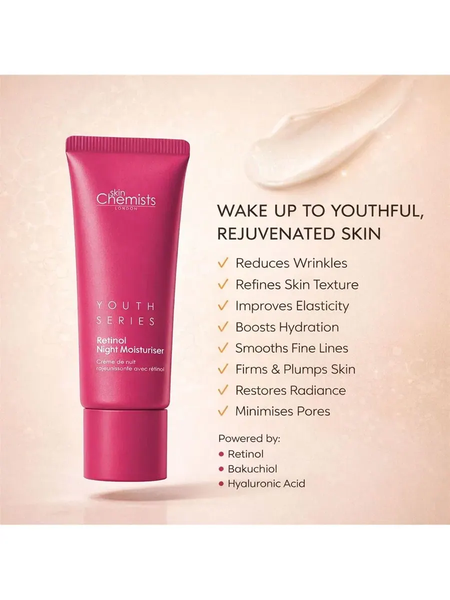 Ночной крем с ретинолом и бакучиолом 50 мл skinChemists, Assorted Pre-Pack — изображение 3 из 6