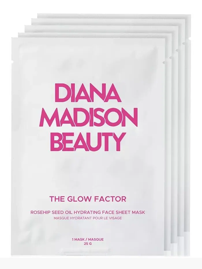 Сыворотка Diana Madison Beauty — Увлажняющая для лица с маслом семян шиповника Glow Factor — изображение 3 из 10