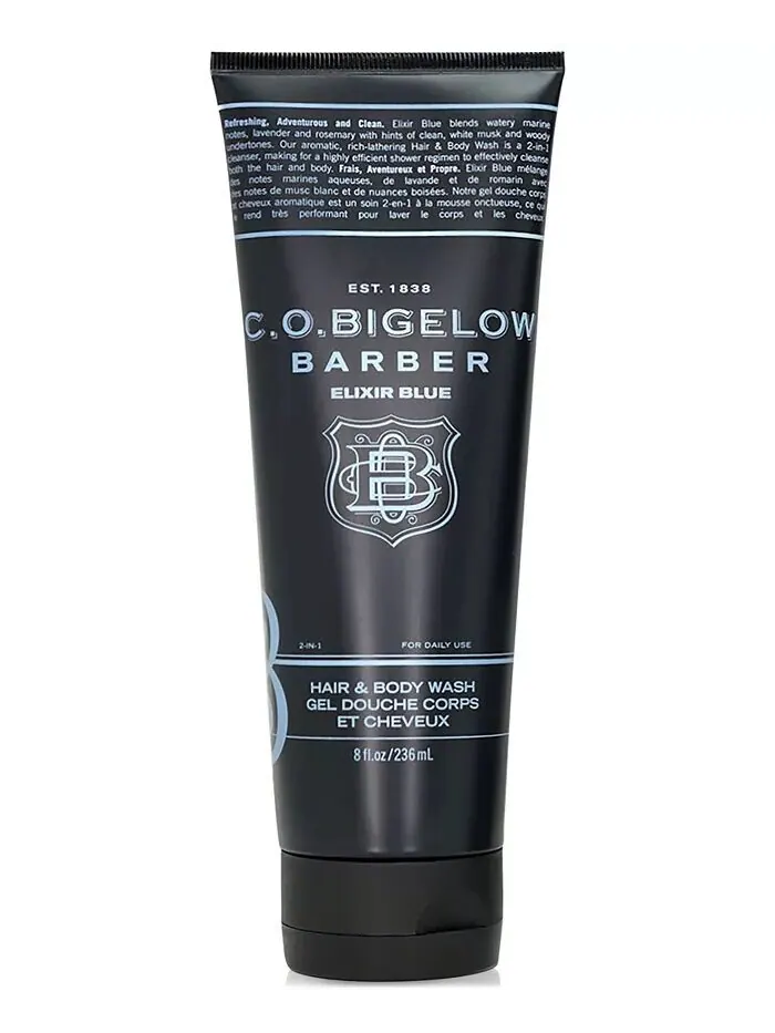 С . Bigelow Elixir Blue для мытья волос и тела, 8 унций Proraso