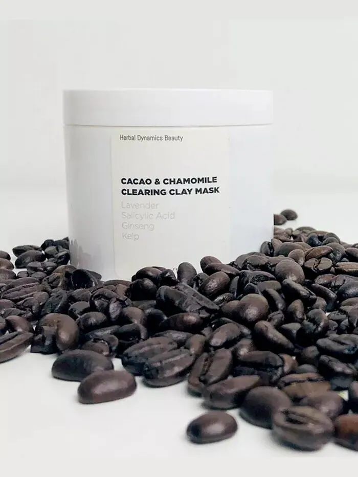 Маска для лица Herbal Dynamics Beauty — С очищающей глиной какао и ромашки — изображение 4 из 4