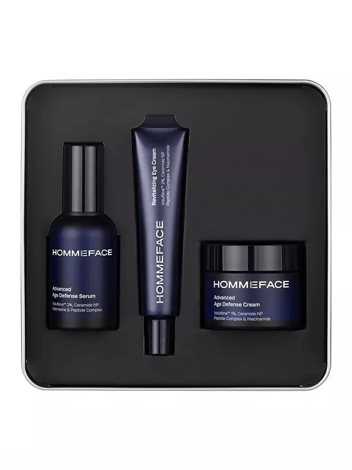 Набор для ухода за кожей Advanced Age Defense, 3 предмета Hommeface — изображение 2 из 7