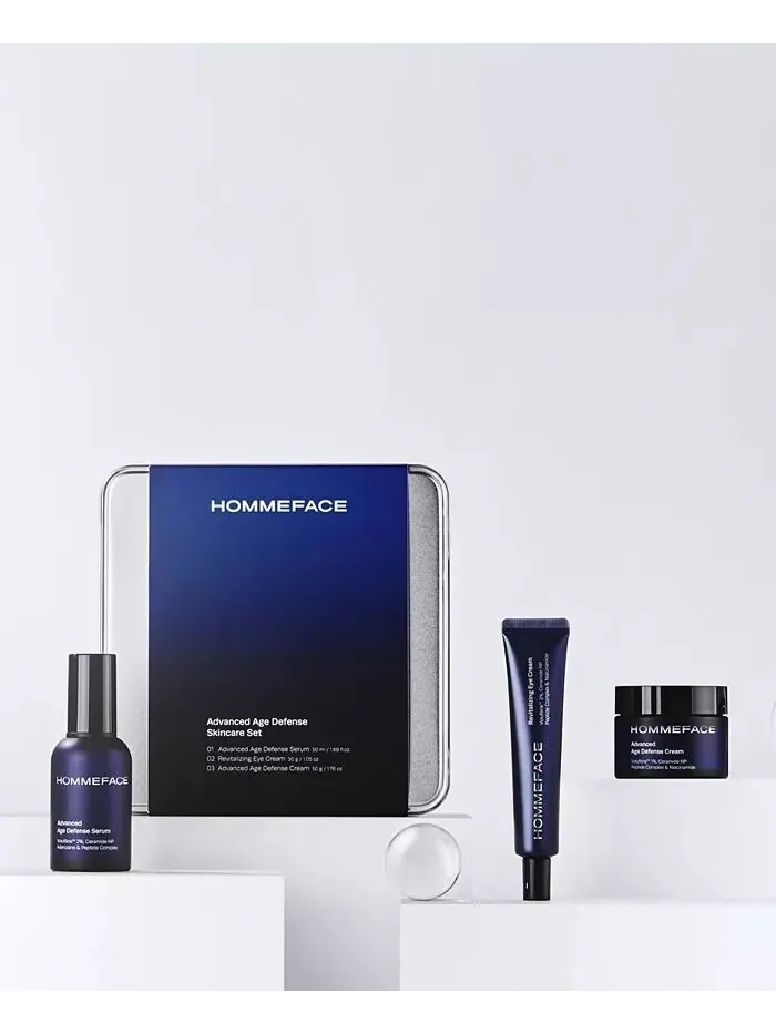 Набор для ухода за кожей Advanced Age Defense, 3 предмета Hommeface — изображение 7 из 7