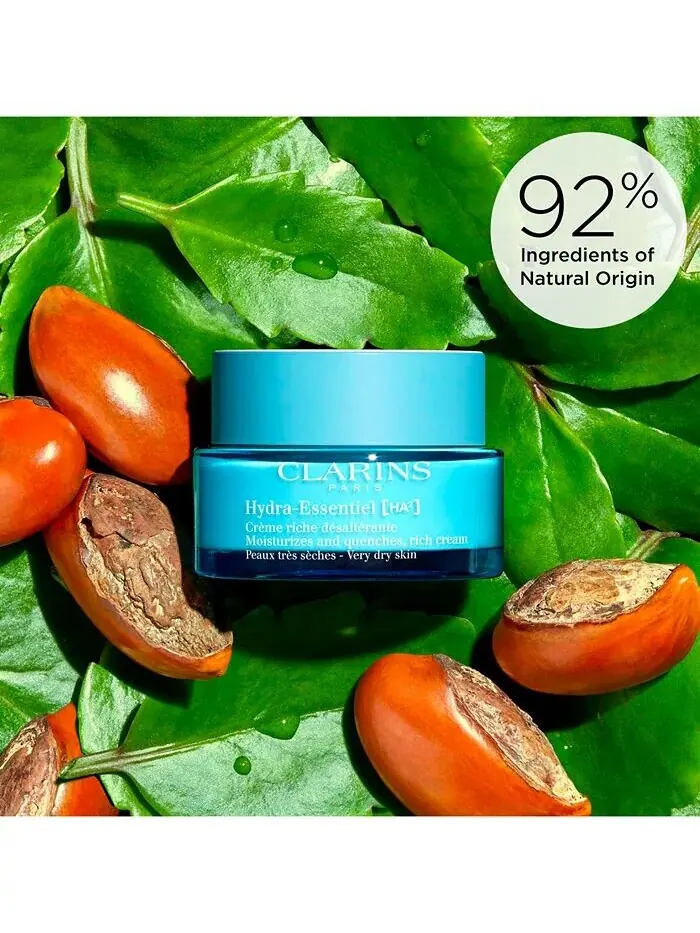 Крем для лица Clarins — Hydra-Essentiel Насыщенный с двойной гиалуроновой кислотой — изображение 2 из 7