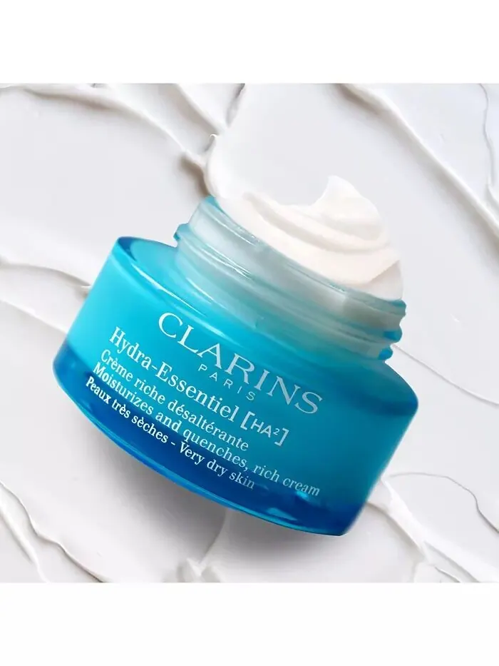 Крем для лица Clarins — Hydra-Essentiel Насыщенный с двойной гиалуроновой кислотой — изображение 4 из 7