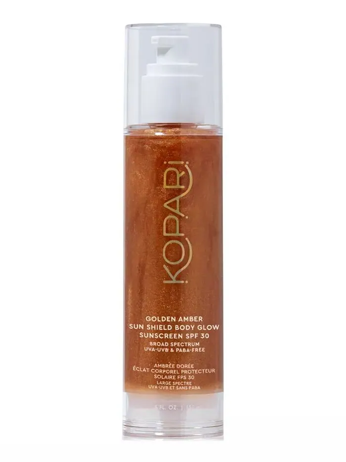 Солнцезащитный крем Golden Amber Sun Shield Body Glow SPF 30, 5 унций Kopari Beauty