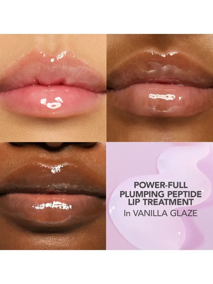 Мощное средство для увеличения объема губ с пептидами Buxom Cosmetics, Vanilla Glaze — изображение 4 из 7