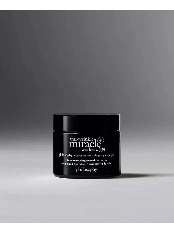 Крем для лица Philosophy — Ночной против морщин Miracle Worker+, корректирующий морщины — изображение 2 из 5