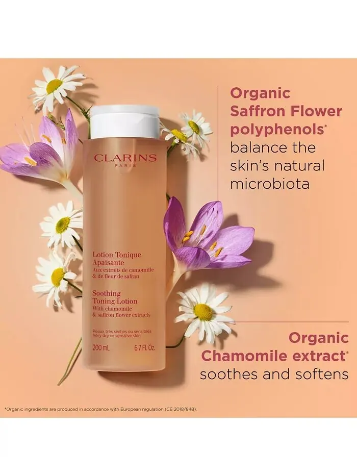Тоник Clarins — Успокаивающий тонизирующий с ромашкой — изображение 3 из 8