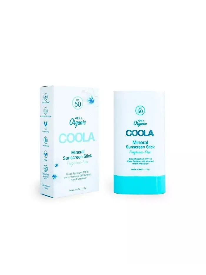 Минеральный стик с солнцезащитным фактором 50, 0,6 унции Coola