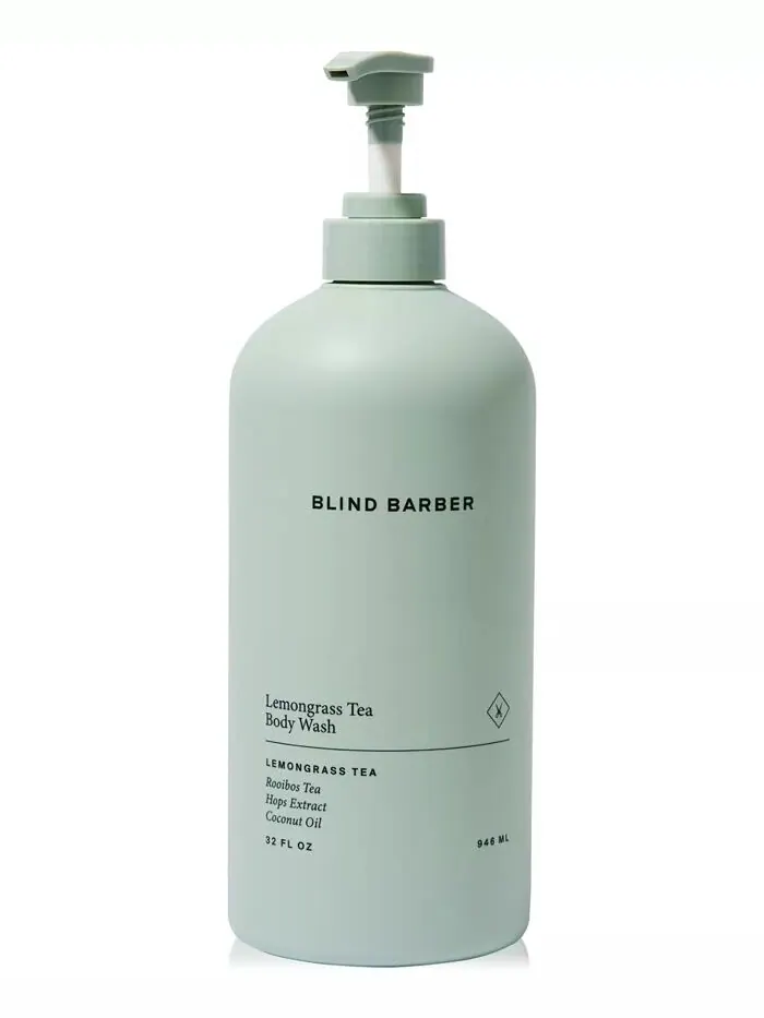 Гель для душа с чаем из лемонграсса, 32 унции Blind Barber