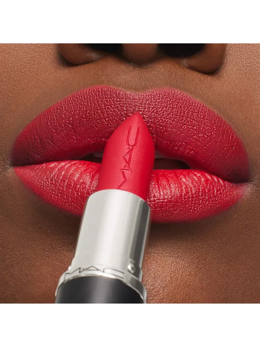 Матовая помада M·A·Cximal Silky Matte, 3 г MAC, Ruby Woo — изображение 4 из 8