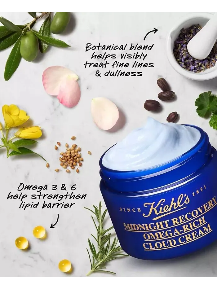 Сыворотка Kiehl's — Ночной Midnight Recovery, богатый омега-кислотами, Since — изображение 5 из 7