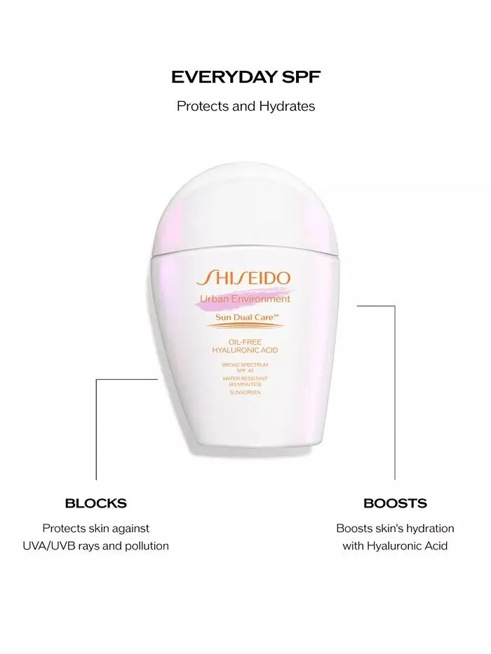 Солнцезащитный крем для городской среды SPF 42, 1,6 унции Shiseido — изображение 5 из 12