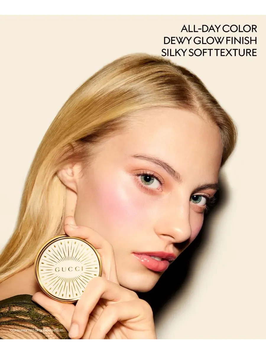 Румяна Hybrid Glow, 0,19 унции Gucci, 06 - Bright Ruby — изображение 2 из 9