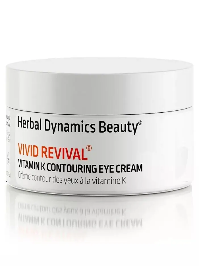 Осветляющий крем для век с витамином К и зеленым чаем Herbal Dynamics Beauty