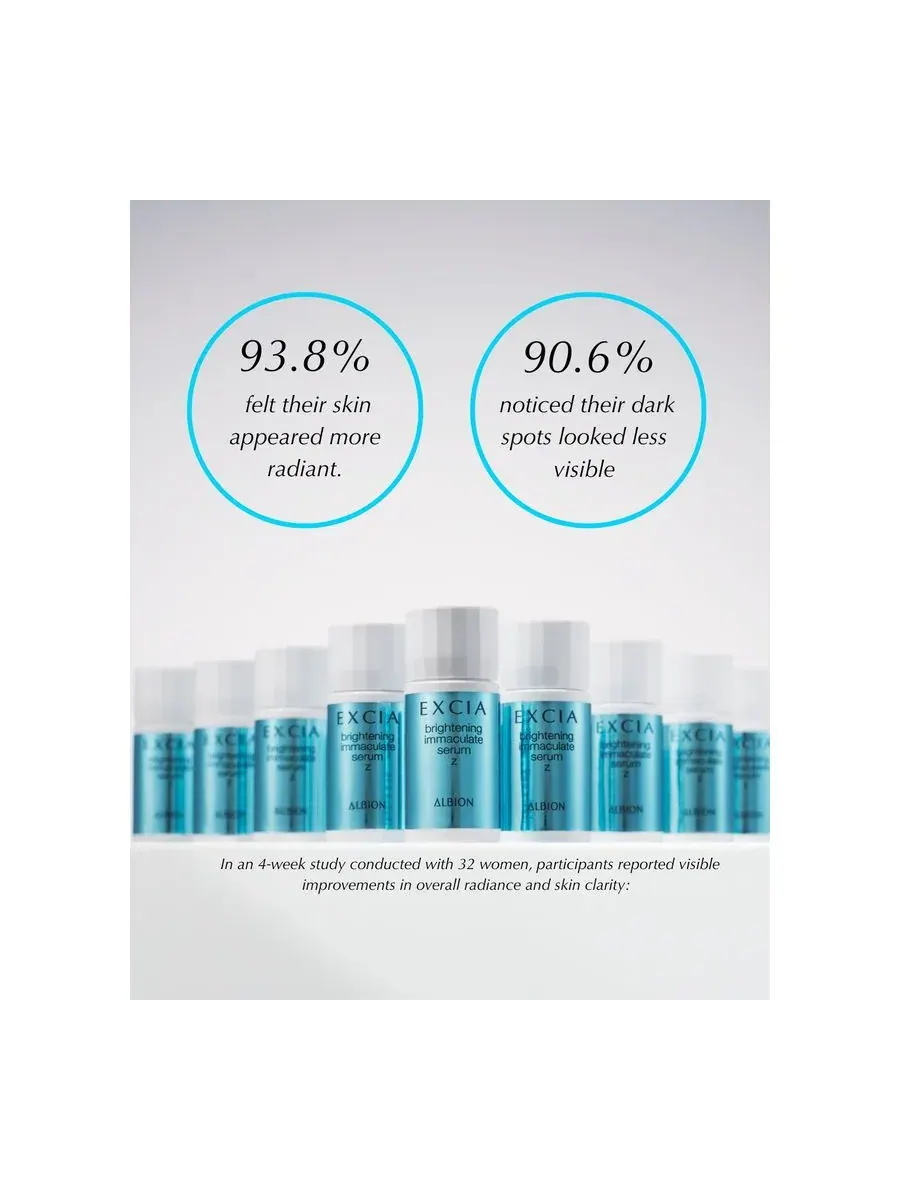 Сыворотка Albion — Осветляющая Excia Immaculate Serum Z , X, 1.5 мл — изображение 3 из 6