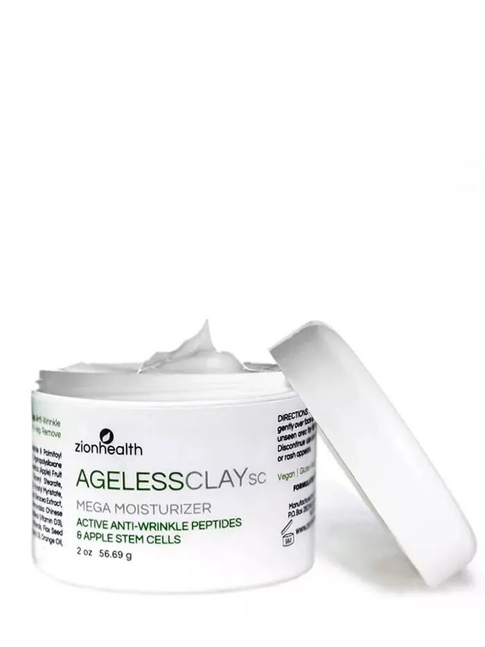 Крем для лица Zion Health — Ageless Clay против морщин со стволовыми клетками