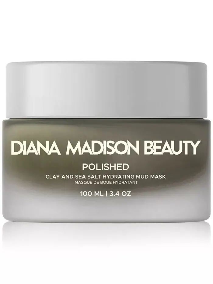 Маска для лица Diana Madison Beauty — Увлажняющая грязевая с полированной глиной и морской солью