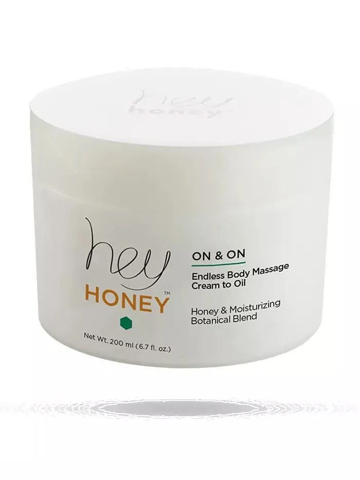 On and On Honey Cream to Oil для массажа тела, 200 мл Hey Honey