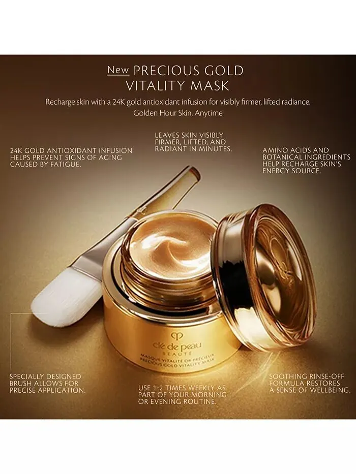 Маска для лица Cle De Peau — Precious Gold Vitality, Clé De Beauté — изображение 20 из 20