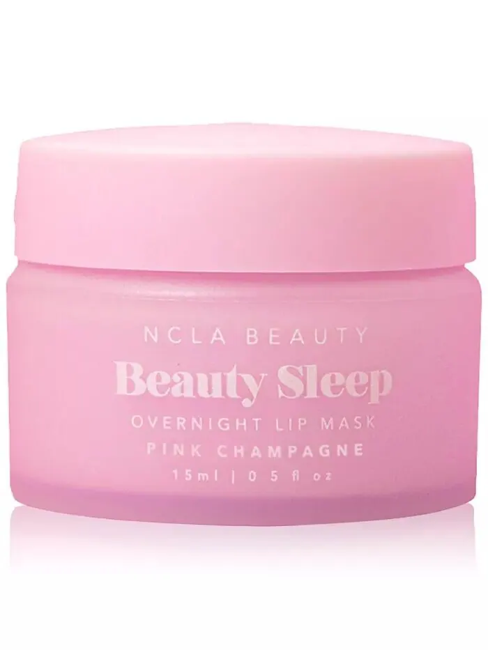 Маска для лица NCLA Beauty — Ночная для губ Sleep – розовое шампанское