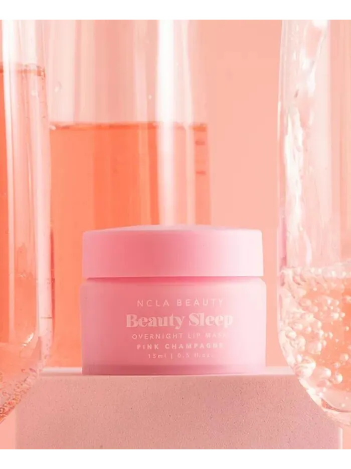 Маска для лица NCLA Beauty — Ночная для губ Sleep – розовое шампанское — изображение 2 из 6