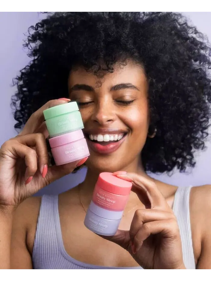 Маска для лица NCLA Beauty — Ночная для губ Sleep – розовое шампанское — изображение 5 из 6