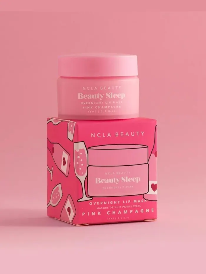 Маска для лица NCLA Beauty — Ночная для губ Sleep – розовое шампанское — изображение 6 из 6