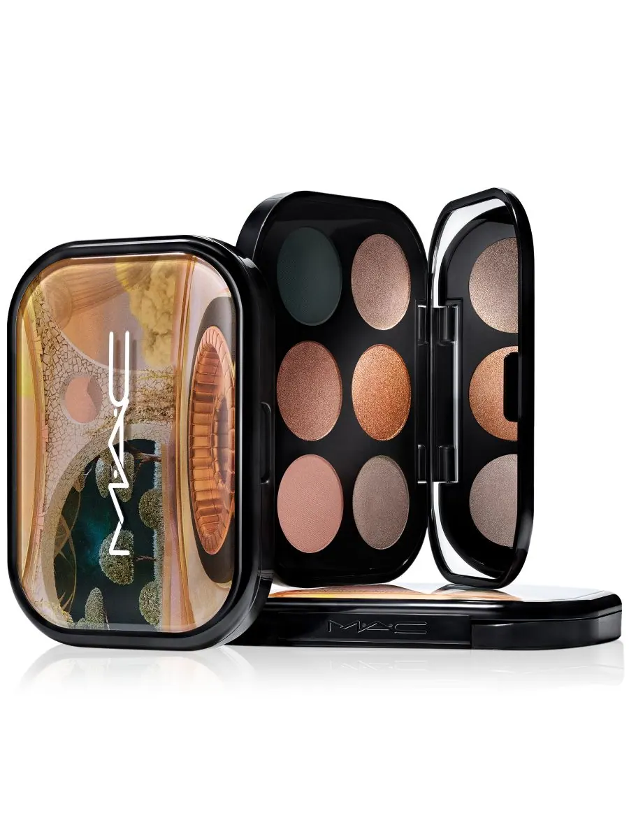MAC Палитра теней для век Connect In Colour - Бронзовое влияние — изображение 3 из 7