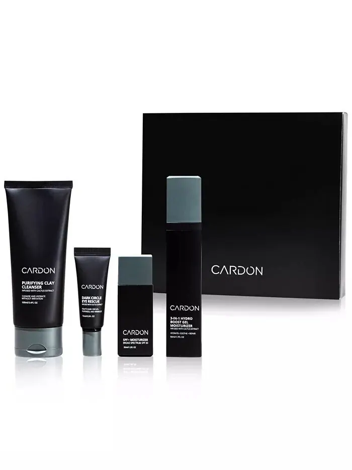 4 шт. Подарочный набор для антивозрастного ухода за кожей Cardon