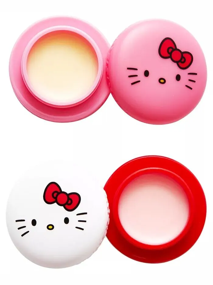X Hello Kitty 2 шт. Набор бальзамов для губ Macaron The Crème Shop — изображение 2 из 3