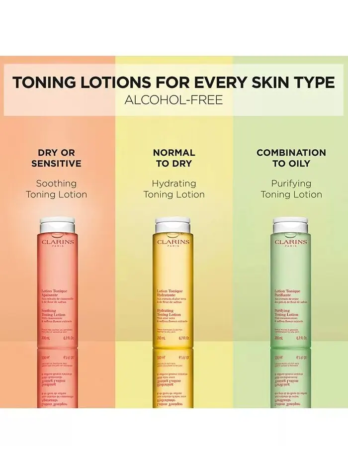Тоник Clarins — Очищающий тонизирующий с таволгой — изображение 2 из 7