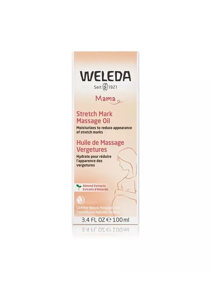 Массажное масло от растяжек, 3,4 унции Weleda — изображение 2 из 4