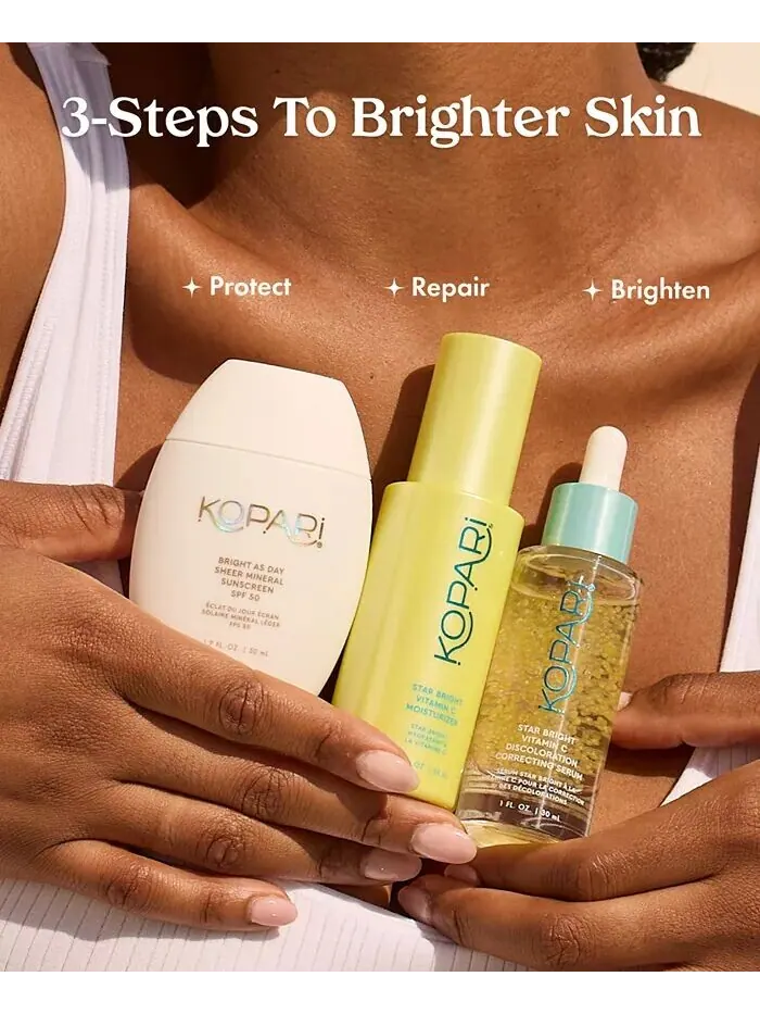 Прозрачный минеральный солнцезащитный крем Bright As Day SPF 50, 1,7 унции Kopari Beauty — изображение 12 из 12