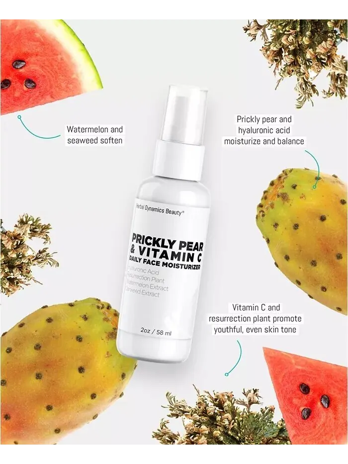 Крем для лица Herbal Dynamics Beauty — Ежедневный увлажняющий с опунцией и витамином С — изображение 2 из 6