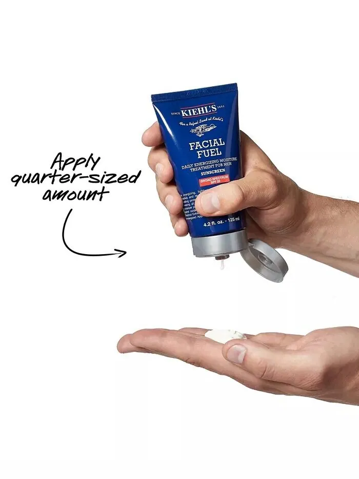 Крем для лица SPF KIEHL'S Мужской увлажняющий Facial Fuel с,,5 жидк. унция Since — изображение 5 из 10