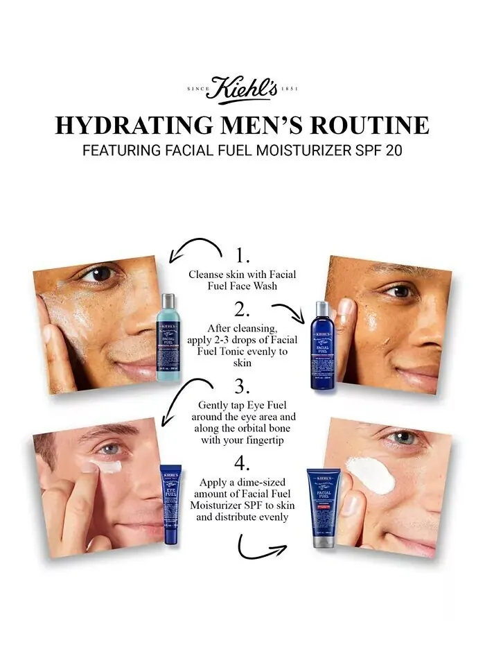 Крем для лица SPF KIEHL'S Мужской увлажняющий Facial Fuel с,,5 жидк. унция Since — изображение 7 из 10
