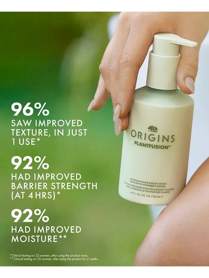 Plantfusion Смягчающий лосьон для рук и тела, 75 мл Origins — изображение 3 из 7